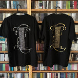 Tobira Records Organic Cotton T-Shirt - Black - Center Chest / Kanji Logo - M, L, XL