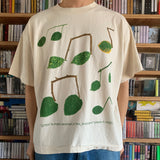 Leaving Records 'TREE MUSIC' T-SHIRT - SCOUR (OFF-WHITE) - M, L, XL