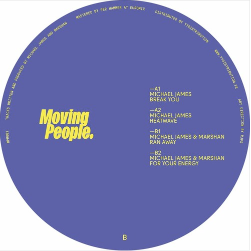 Michael James // Moving People 001 12"