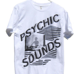 Psychic Sounds T-SHIRT - WHITE - L, XL