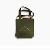 Stones Throw Canvas TOTE - ARMY GREEN