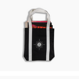 Stones Throw Canvas TOTE - BLACK&WHITE