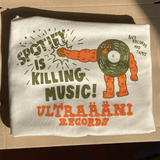 Ultraääni Records "Spotify Kills" T-SHIRT - L, XL