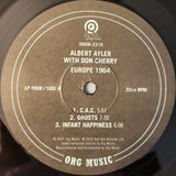 Albert Ayler With Don Cherry // Europe 1964 4xLP BOX