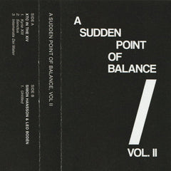 XTC in the XIV, Simon Hansson & Leo Bodén // A Sudden Point of Balance, Vol II TAPE