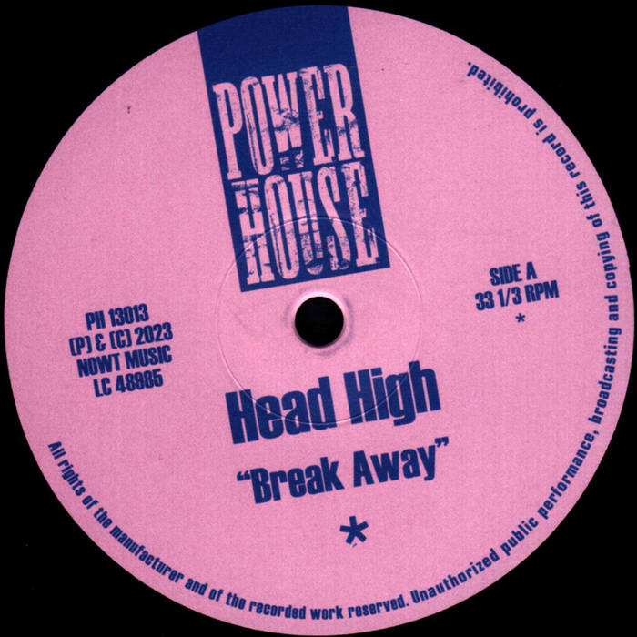 Head High // Break Away 12"