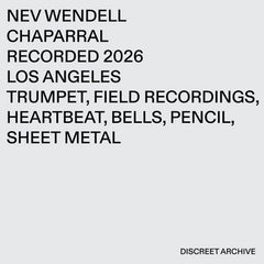 Nev Wendell // Chaparral CD