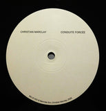 Christian Marclay // Conduite Forcée ETCHED LP