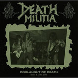 Death Militia // Onslaught Of Death – Demo & Live 1985 LP [COLOR]+CD