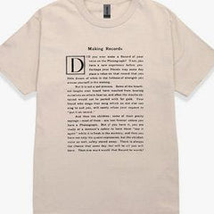 Death Is Not The End "Making Records" T-SHIRT - L