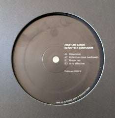 Cristian Sarde // Definitely Confusion 12inch