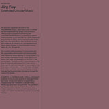 Jürg Frey // Extended Circular Music LP [COLOR]
