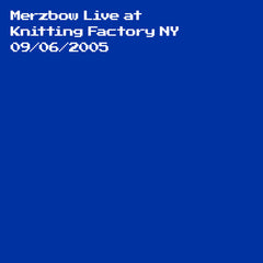 Merzbow // Live at Knitting Factory 2xCD