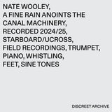 Nate Wooley // A Fine Rain Anoints The Canal Machinery CD