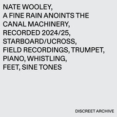 Nate Wooley // A Fine Rain Anoints The Canal Machinery CD