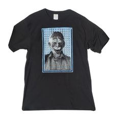 Aaron Dilloway 'The Goof' T-SHIRT - BLACK - BLUE+SILVER - M, L, XL