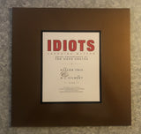 The Hafler Trio (with the Partial Assistance of B.C. Gilbert) // IDIOTS 2xLP