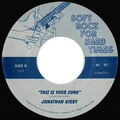 Jonathan Kirby // This Is Your Song 7inch