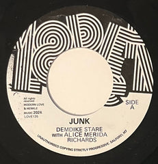 Demdike Stare // Junk / Tuff Crew 7"