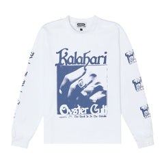 Kalahari Oyster Cult "Make It Make Sense" LONGSLEEVE - WHITE - M