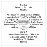 Gordan // Down In The Meadow LP