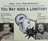 Maurizio Bianchi (M.B.) // Mental Depression MINI BUSINESS CARD CDr