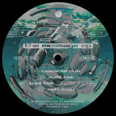 Shjva // The Message EP (incl. Jeku Trip To Goa Mix) 12inch