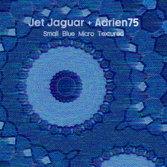 Jet Jaguar + Adrien75 // Small Blue Micro Textured CDr
