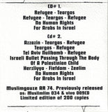 Muslimgauze // No Human Rights For Arabs In Israel 2xCD