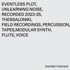 Eventless Plot // Unlearning noise CD