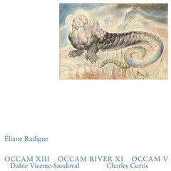 Éliane Radigue // Occam XIII, Occam River XI, Occam V 2xLP