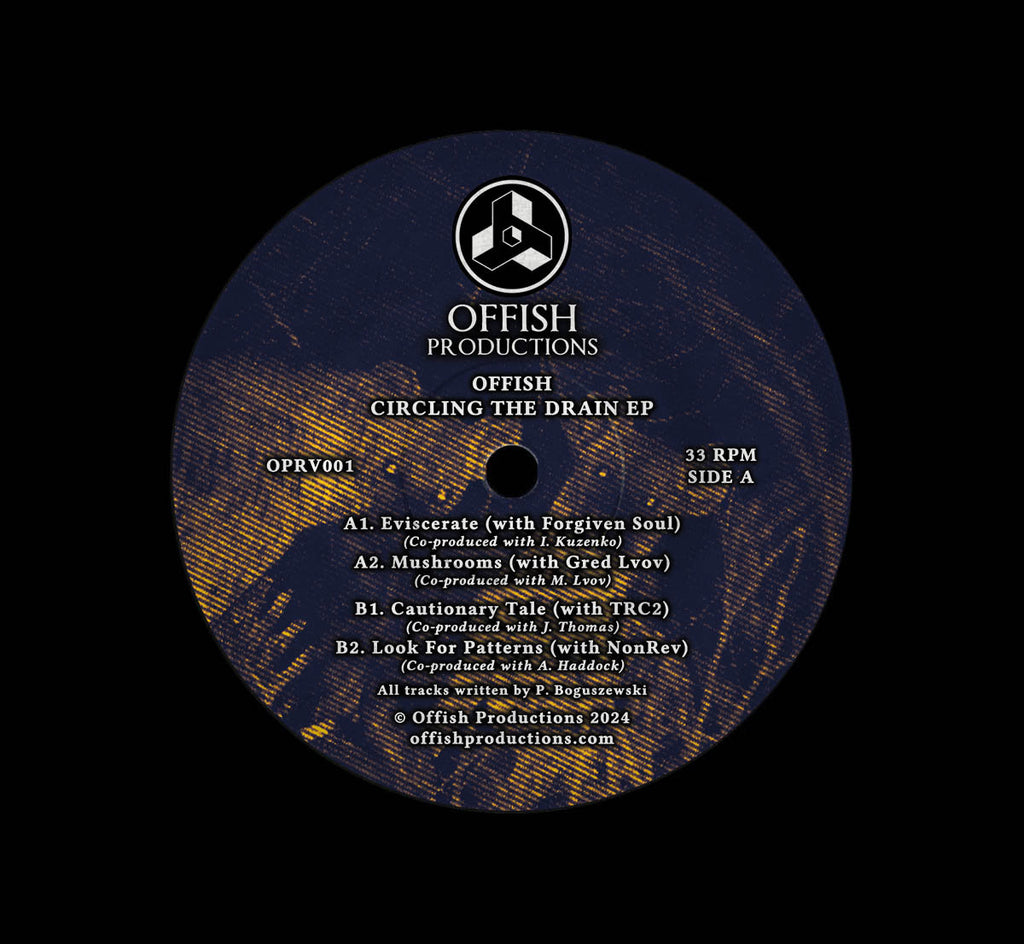 Offish + Various Artists // Circling The Drain 12inch – Tobira Records