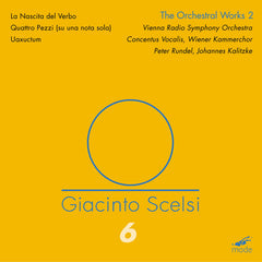 Giacinto Scelsi // Scelsi Edition 6: The Orchestral Works II CD
