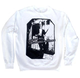 Aaron Dilloway 'Eat The Rich' SWEATSHIRT - WHITE - M, L, XL