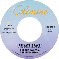 Durand Jones & The Indications // Private Space / Sea Of Love 7inch [COLOR]