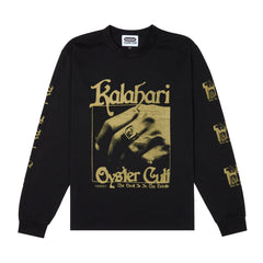 Kalahari Oyster Cult "Make It Make Sense" LONGSLEEVE - BLACK - L