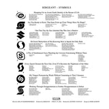 Sergeant // Symbols LP