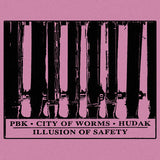 PBK, City Of Worms, John Hudak, & Illusion Of Safety // Step Into The Step CD