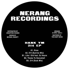 Hank Youngman // 214 EP 12"