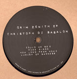 Christoph De Babalon // Grim Zenith EP 12"