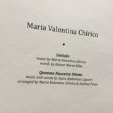 Maria Valentina Chirico //  Initiale / Quanno Nascette Ninno 7"