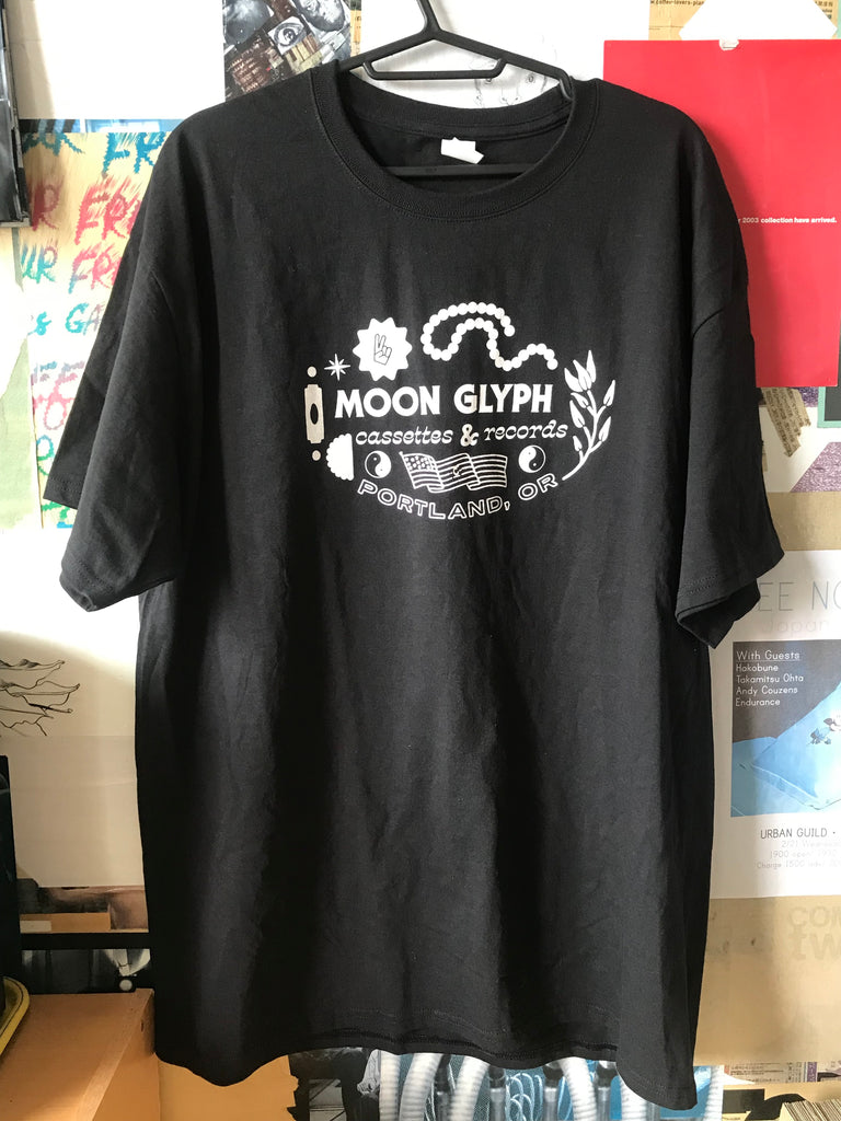 Moon Glyph Logo T-SHIRT - XL