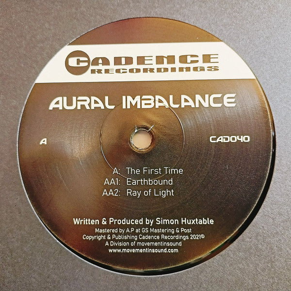 Aural Imbalance // The First Time 12 "