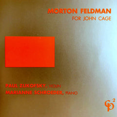 Morton Feldman // For John Cage CD