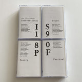 Various Artists // The 12th Annual International Sound Poetry Festival 4xTAPE+BOOK