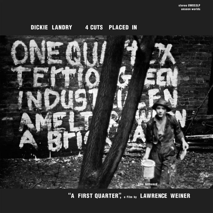 Dickie Landry // 4 Cuts Placed In "A First Quarter" LP