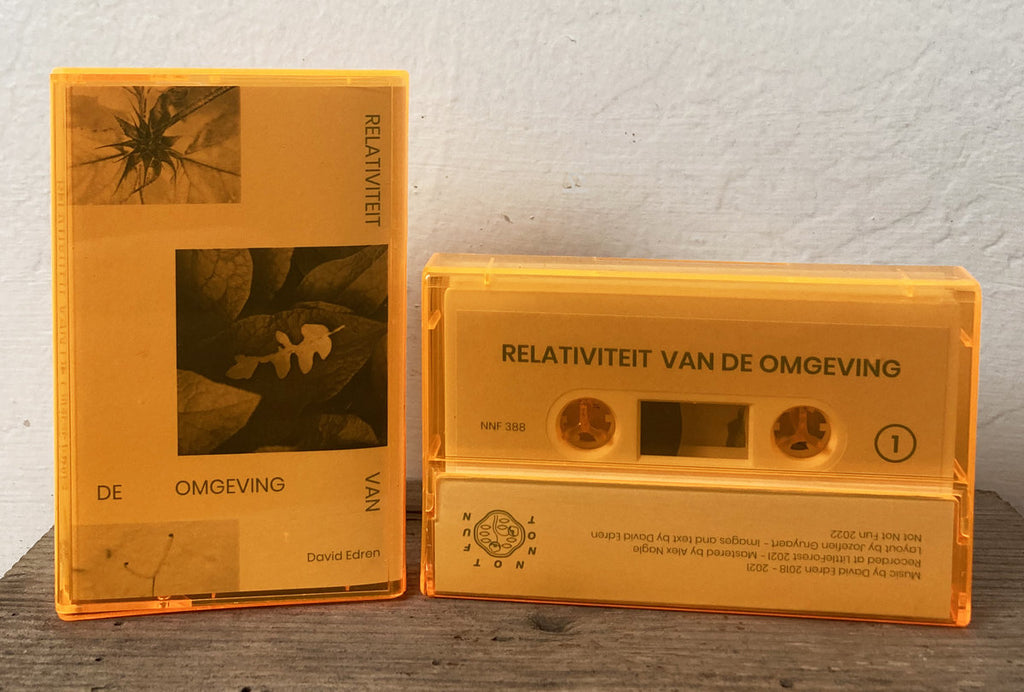 David Edren // Relativiteit Van de Omgeving LP [COLOR] / TAPE – Tobira ...
