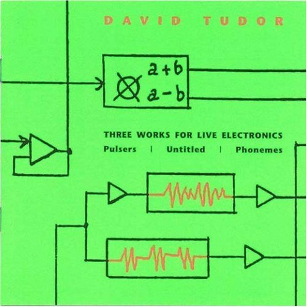 David Tudor // Three Works for Live Electronics CD