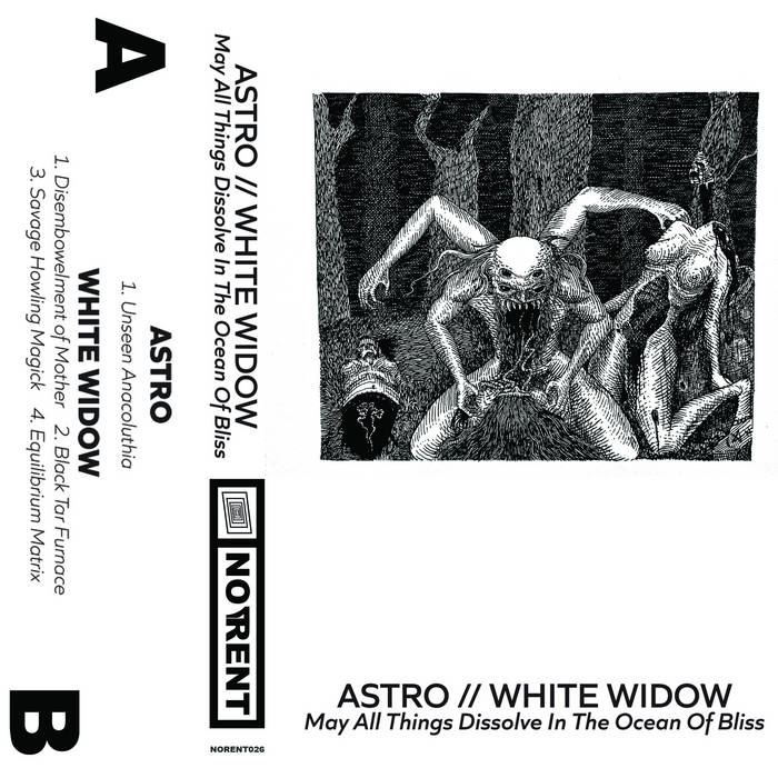 Astro / White Widow // May All Things Dissolve In The Ocean Of Bliss (split) TAPE