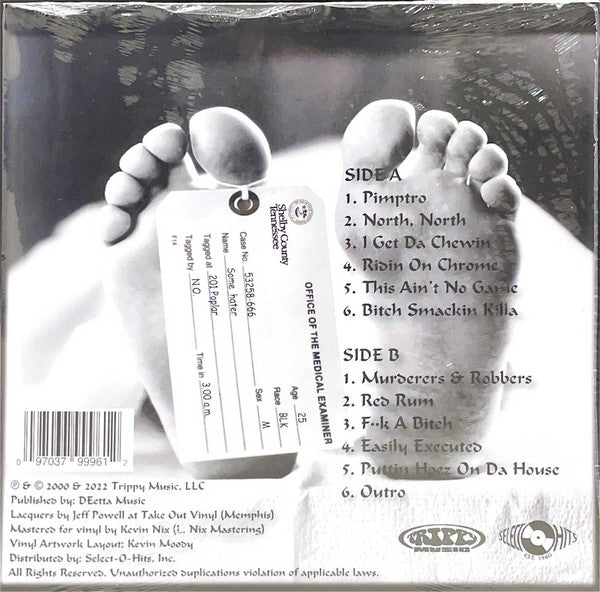 Project Pat // Triple Six Mafia Presents... Murderers & Robbers LP ...